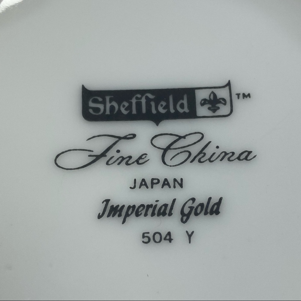 Sheffield Fine China Sugar Bowl Dish with Lid - Picture 10 of 13